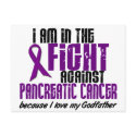 In The Fight Against Pancreatic Cancer GODFATHER postcards