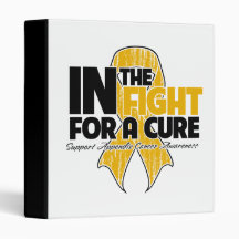 In The Fight For a Cure - Appendix Cancer 3 Ring Binders
