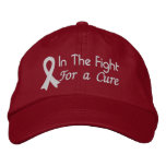 In The Fight For a Cure - Lung Cancer Embroidered Baseball Cap