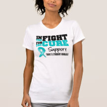 In The Fight For The Cure Tourette Syndrome Tee Shirts