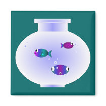 In the fish bowl magnets