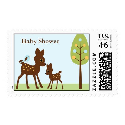 In the forest stamps