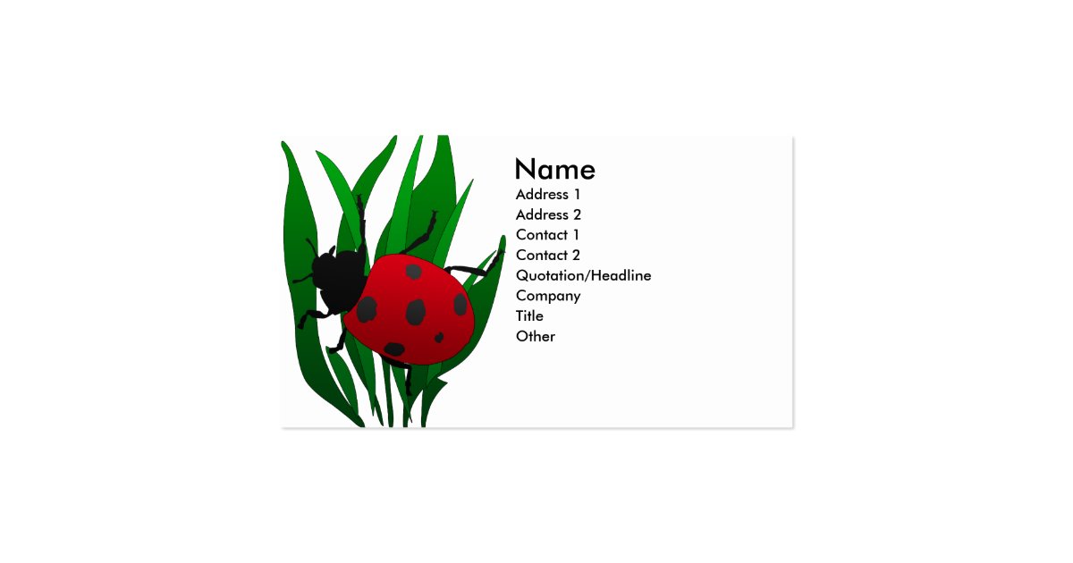 In the Garden Business Card | Zazzle