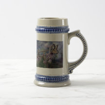 In The Garden Butterfy  Stein Mug