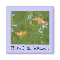 In the Garden Refrigerator Magnets