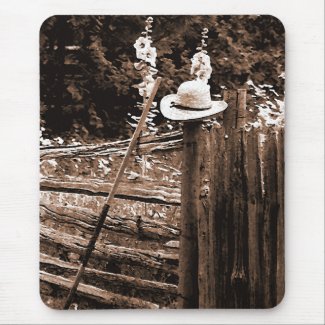 In The Garden Mousepad mousepad