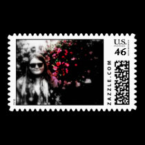 In the Garden of Annie Postage stamps