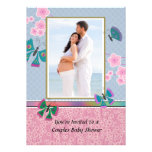 In the Garden Photo Baby Shower Invitation