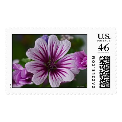 In the Garden Postage by glo53bug