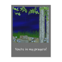 IN THE GARDEN postcards