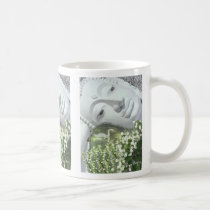 In the Garden - Quan Yin & Flowers mugs