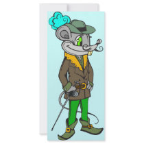 In The Hood Mouse Rack Cards