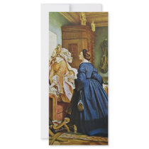 In The House Of The Artist By Schwind Moritz Von Customized Rack Card