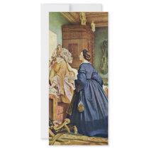 In The House Of The Artist By Schwind Moritz Von Rack Card