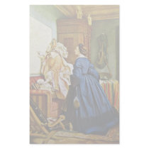 In The House Of The Artist By Schwind Moritz Von Customized Stationery
