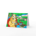 In the Jungle Greeting Card