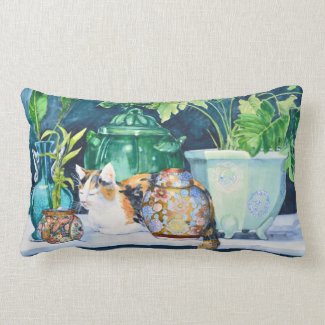 In the Jungle Rectagular Pillow (13" x 21")