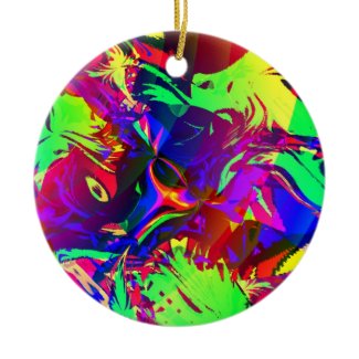 In the Jungle, the Mighty Jungle Christmas Tree Ornament