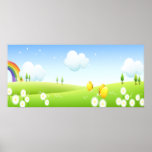In the land of Rainbows Print