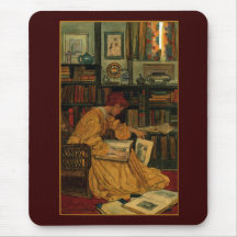 In the Library Mouse Pad
