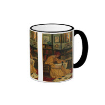 In the Library Mug