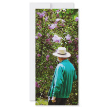 In the Lilac Garden Custom Rack Cards