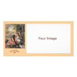 In the Meadow by Pierre-Auguste Renoir Personalized Photo Card