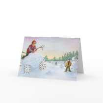 In the Meadow we can Build an... ATV Greeting Card