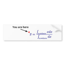 In the middle of nowhere bumpersticker bumper stickers