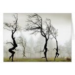In the mist greeting cards