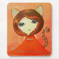 In The Mood For Cat mousepads by udonchow In The Mood For Cat mousepads