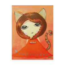 In The Mood For Cat postcards by udonchow In The Mood For Cat postcards