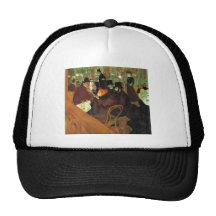 In the Moulin Rouge by Toulouse-Lautrec Trucker Hats