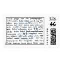 In the Name of Peace postage