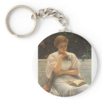 In the Orangery by Charles Edward Perugini Keychains