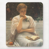 In the Orangery by Charles Edward Perugini Mouse Pad