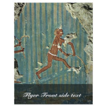 In The Papyrus By Maler Der Grabkammer Des Amenemh Full Color Flyer