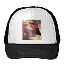 In the particular cabinet by Toulouse-Lautrec Hats