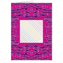 In the Pink Bandanna card template