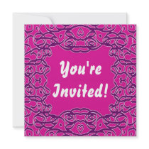 In The Pink Bandanna invitation