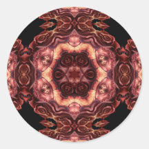 In the Roses Round Sticker