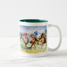 In the Running Coffee Mugs