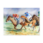 In the Running Post Card