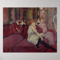 In the Salon at the Rue des Moulins, 1894 Posters
