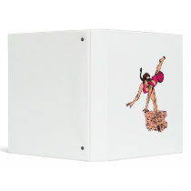 In the sand! 3 ring binder