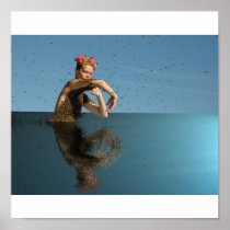 in the sea print