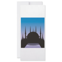 In the Shadow of Mecca rack cards