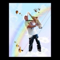 in the sky band poster posters