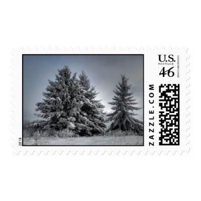 In The Spirit OF winter Postage Stamp by Digitalwonder