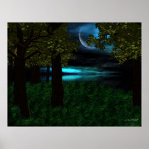 In The Still Of The Night Print